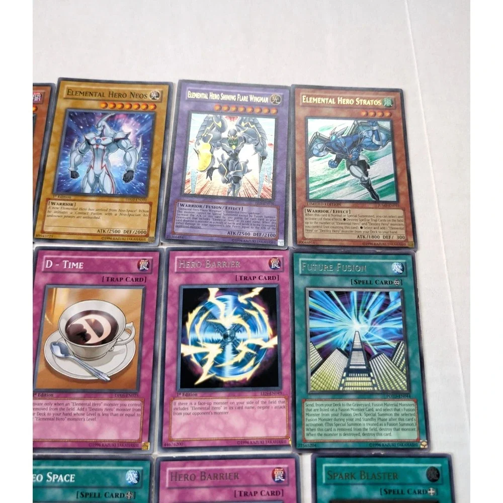 Yu-Gi-Oh‎ Elemental Hero 80 Card Lot Deck Building Super Ultra Ultimate Rares
